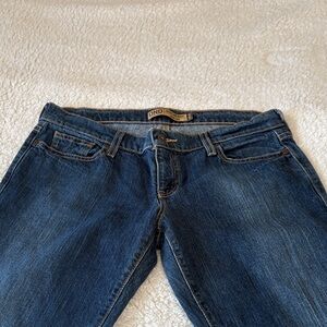 Old Navy Women's Dark Blue Boot Cut Jeans